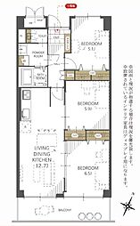 間取図画像 3LDK