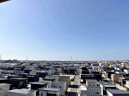 閑静な街並みの眺めは、心も体も落ち着きますね。  