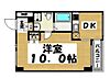 KDXレジデンス西新5階6.1万円