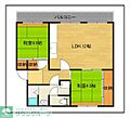 美室団地6棟4階6.2万円