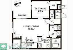 間取図画像 1SLDK