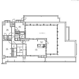 アプリークス百道浜 4LDKの間取図画像