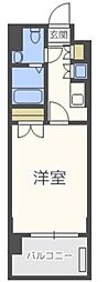 ダイナコートエスタディオサラB棟 1Kの間取図画像