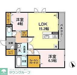 プリマフルール彩都 A棟 2階