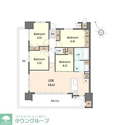 S-RESIDENCE愛宕SOUTH 5階