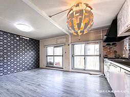 めじろ団地37号棟 3DKのリビング/ダイニング