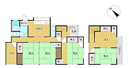 大沼町2丁目111番 6DKの間取り