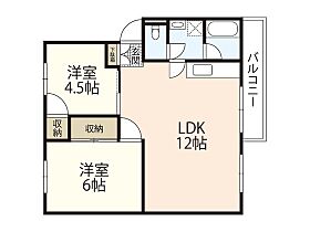 コーポ川内  ｜ 広島県広島市安佐南区川内1丁目（賃貸マンション2LDK・1階・51.87㎡） その2