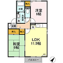 アークTOMI　B棟  ｜ 広島県広島市安佐南区伴中央4丁目（賃貸アパート2LDK・1階・53.80㎡） その2