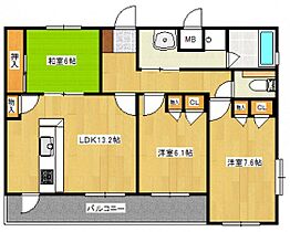 カサグランデIII  ｜ 広島県広島市西区己斐中2丁目（賃貸マンション3LDK・3階・75.20㎡） その2