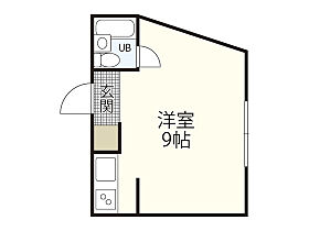 アップルビル  ｜ 広島県広島市安芸区船越2丁目（賃貸マンション1R・1階・15.66㎡） その2