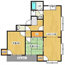 コーポ中本  ｜ 広島県安芸郡府中町浜田2丁目（賃貸マンション2LDK・3階・54.00㎡） その2