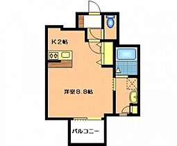 広島県広島市中区鉄砲町（賃貸マンション1K・5階・30.74㎡） その2