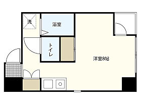 広島県広島市中区河原町（賃貸マンション1R・4階・26.90㎡） その2