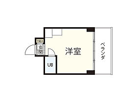 広島県広島市中区白島九軒町（賃貸マンション1R・3階・20.10㎡） その2