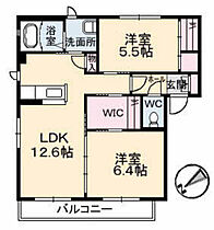 ヴィラ　ローザ  ｜ 広島県安芸郡府中町八幡1丁目（賃貸アパート2LDK・2階・58.10㎡） その2