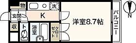 3ｒｄ　ＩＫＥＭＯＴＯ  ｜ 広島県広島市西区上天満町（賃貸マンション1K・4階・24.65㎡） その2