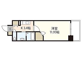 広島県広島市南区松川町（賃貸マンション1K・13階・36.36㎡） その2