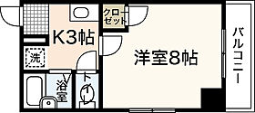 広島県広島市西区楠木町1丁目（賃貸マンション1K・4階・23.94㎡） その2