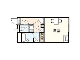 レオパレスfloraII  ｜ 広島県広島市佐伯区五日市6丁目（賃貸マンション1K・2階・20.28㎡） その2