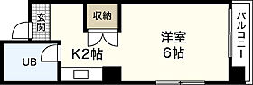 ウイング竹屋町 0204 ｜ 広島県広島市中区竹屋町（賃貸マンション1R・2階・18.00㎡） その2