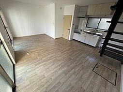 山中借家 1階3DKのリビング/ダイニング