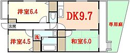 間取図画像 3DK