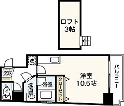 間取図画像 ワンルーム