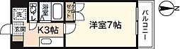 間取図画像 1K
