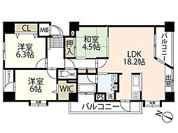間取図画像 3LDK