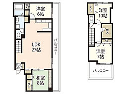 エステート小谷 5LDKの間取図画像