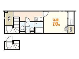 CLEINOLFOREST 1Kの間取図画像