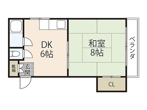 塩本ビル ｜広島県広島市中区西十日市町(賃貸マンション1DK・4階・35.00㎡)の写真 その2