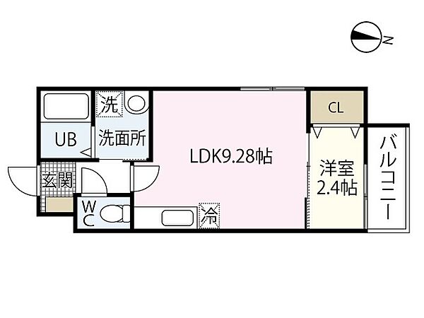 Ｅｓｐｅｒａｎｚａ江波 ｜広島県広島市中区江波二本松2丁目(賃貸アパート1LDK・1階・29.17㎡)の写真 その2