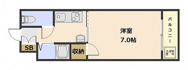 ラ・メゾン峰 ｜広島県広島市佐伯区三筋1丁目(賃貸マンション1K・1階・24.87㎡)の写真 その2