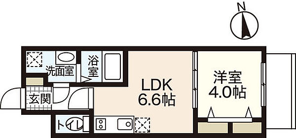 KatayamaBLD23 ｜広島県広島市中区東白島町(賃貸マンション1LDK・6階・27.90㎡)の写真 その2