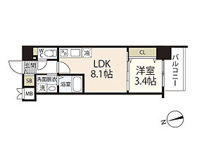 Ｓ－ＲＥＳＩＤＥＮＣＥ天満町ｂａｒｋ  ｜ 広島県広島市西区天満町（賃貸マンション1LDK・5階・29.87㎡） その2