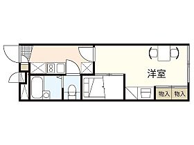 レオパレス長楽寺  ｜ 広島県広島市安佐南区長楽寺2丁目（賃貸アパート1K・2階・22.35㎡） その2