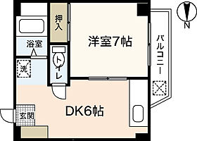 広島県広島市中区国泰寺町1丁目（賃貸マンション1DK・7階・31.31㎡） その2