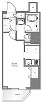 アクサス品川  ｜ 東京都品川区北品川1丁目24-13（賃貸マンション1K・4階・23.46㎡） その2