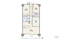 ライオンズマンション一社東 3LDKの間取図画像