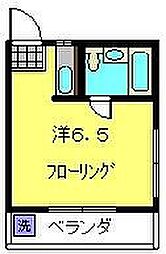 ダイヤハイツ ワンルームの間取図画像