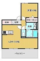 福岡県八女郡広川町大字日吉1112-1（賃貸アパート1LDK・1階・45.45㎡） その2