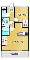 ラ・フォーレ日吉 206 ｜ 福岡県八女郡広川町大字日吉216-1（賃貸アパート1LDK・2階・36.00㎡） その2