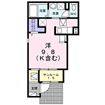 ル・フランI 101 ｜ 長野県長野市上松２丁目6番11-2号（賃貸アパート1R・1階・29.40㎡） その2