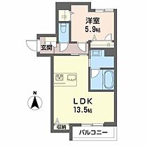 シャーメゾン　ポルカ  ｜ 長野県長野市大字中御所（賃貸マンション1LDK・4階・48.40㎡） その2