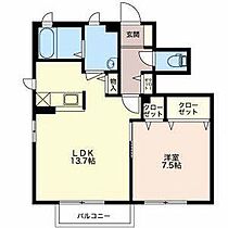 シェリール　Ｂ  ｜ 長野県長野市大字稲葉（賃貸アパート1LDK・1階・50.70㎡） その2