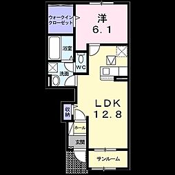 アルコンシエロ 1LDKの間取図画像