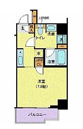 Refays-Exclusive 1Kの間取図画像