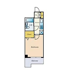 トップ押上NO1 1Kの間取図画像